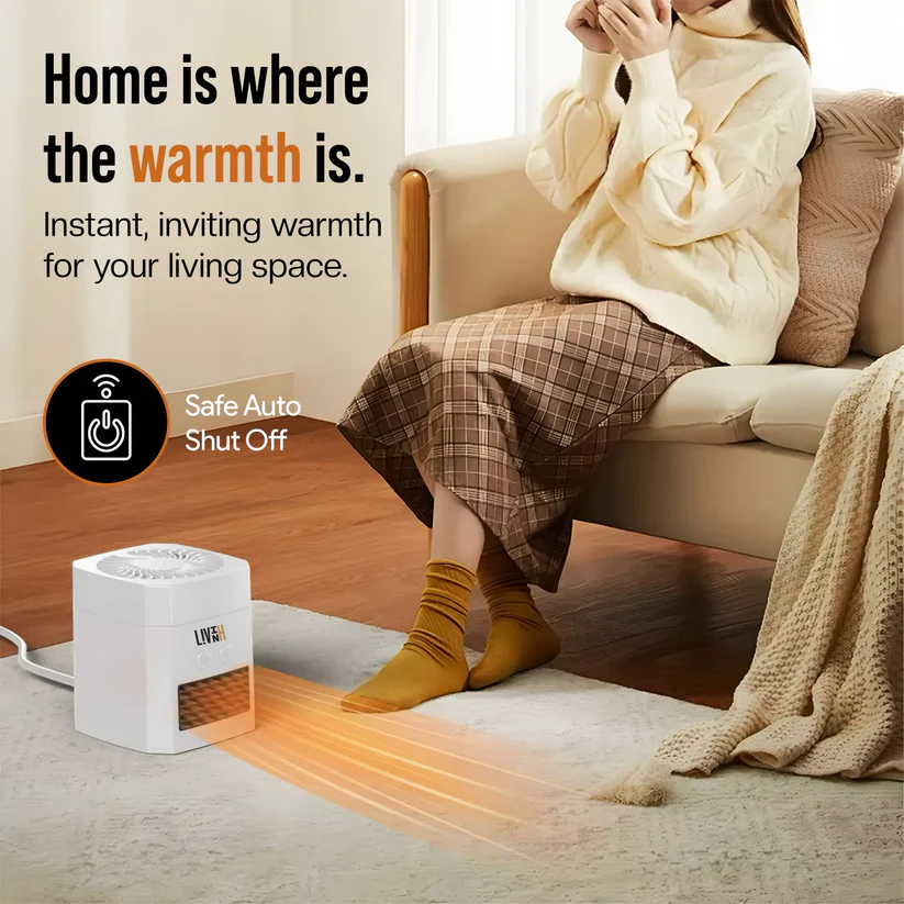 Air Switch Pro heating a cosy living room